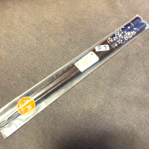 Chopstick with Blue and White floral design